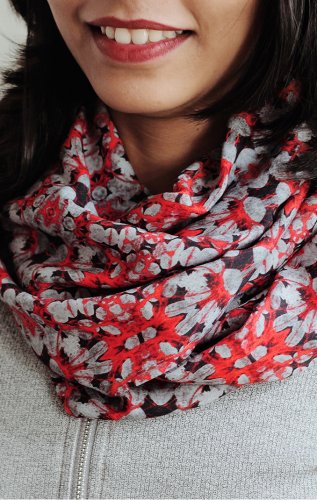 SciArt Infinity Scarves - Pattern variant: Glucose
