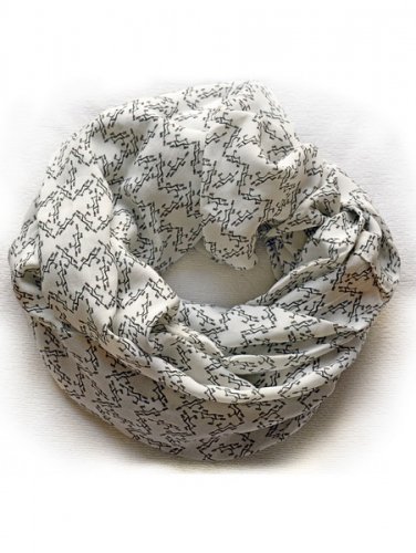 SciArt Infinity Scarves - Pattern variant: Glucose