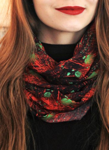 Actin Cytoskeleton Infinity Scarf