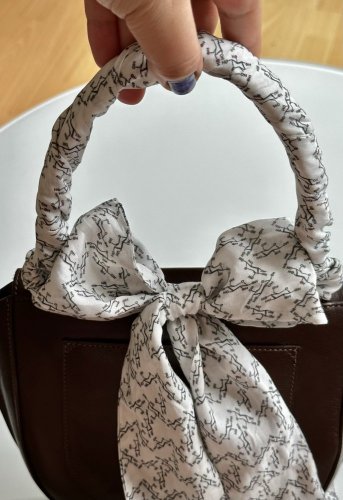 Handbag Ribbon Scarf - Pattern variant: Actin cytoskeleton