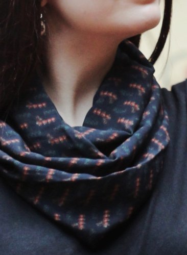 Tubulin-Colchicine Infinity Scarf