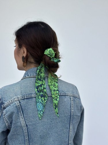 Hair Ribbon Scarf - Pattern variant: Mitosis