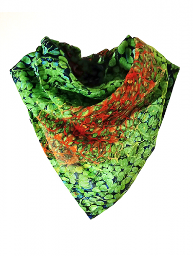 Headscarf 60x60 cm Different Colors - Pattern variant: Mitosis