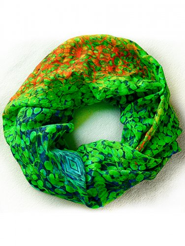 SciArt Infinity Scarves - Pattern variant: Mitosis