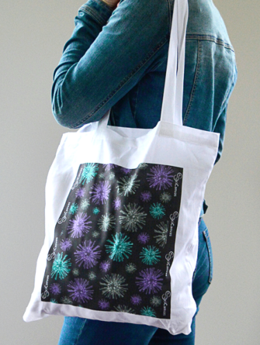 Bag "VIRUS" - Pattern variant: PetalHues