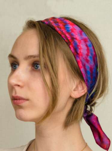 Headscarf 60x60 cm Different Colors - Pattern variant: Inner ear