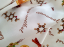 Table Runner Mulled Wine - Pattern variant: Mulled wine red
